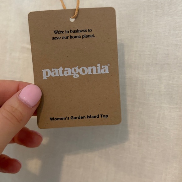 New!! Patagonia women's garden island top - Picture 2 of 6